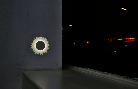 <i>Geordneter Pfad</i>, slide show, installation view, Visite Ma Tente, 2009.